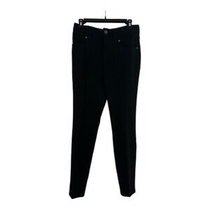 Simply Vera Vera Wang Skinny Dress Pants Size Medium Black Work Career EUC